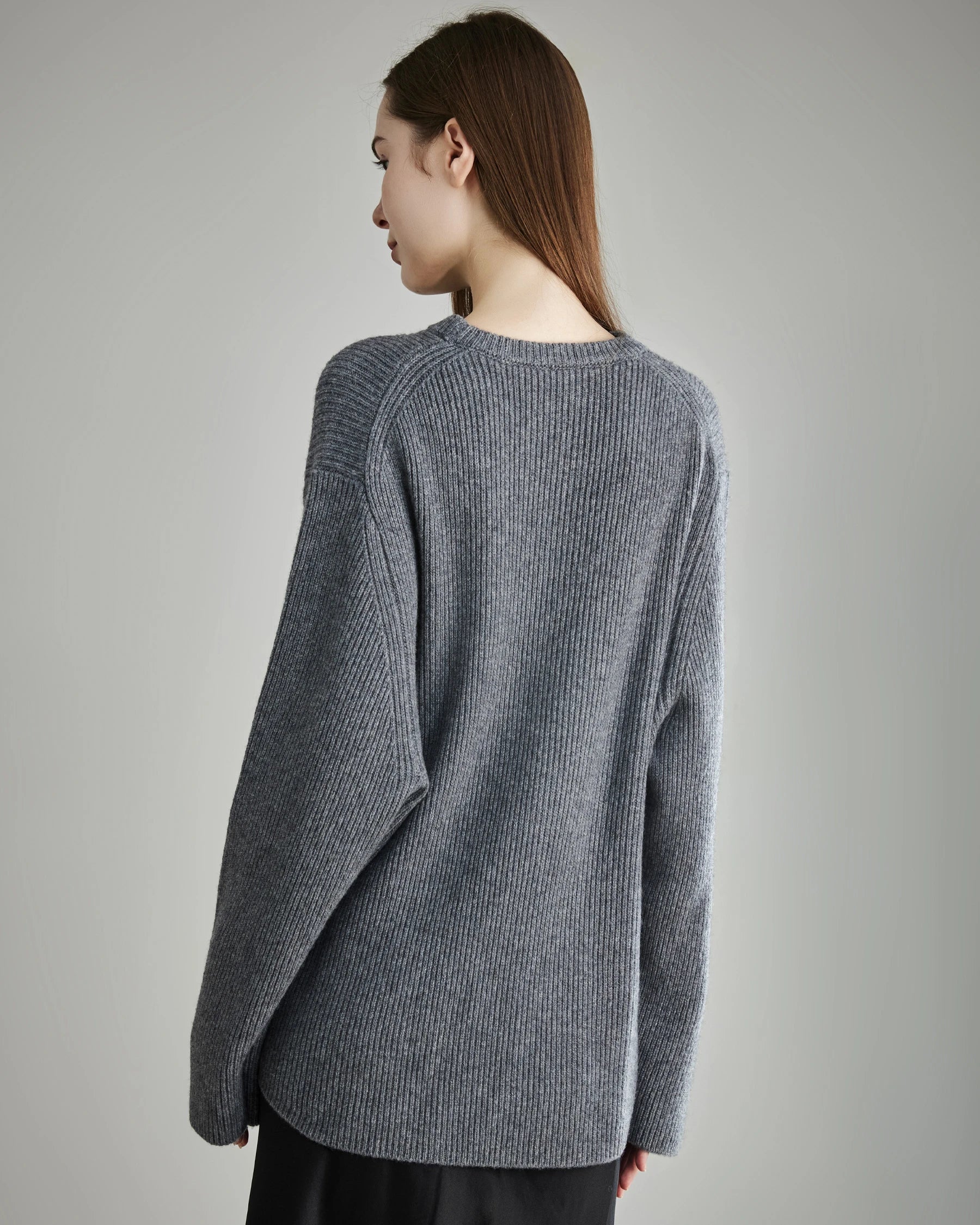 Women's Soft Cashmere Sweater - Cozy Crew Neck Pullover for Winter & Fall | Perfect for Office, Travel & Casual Wear