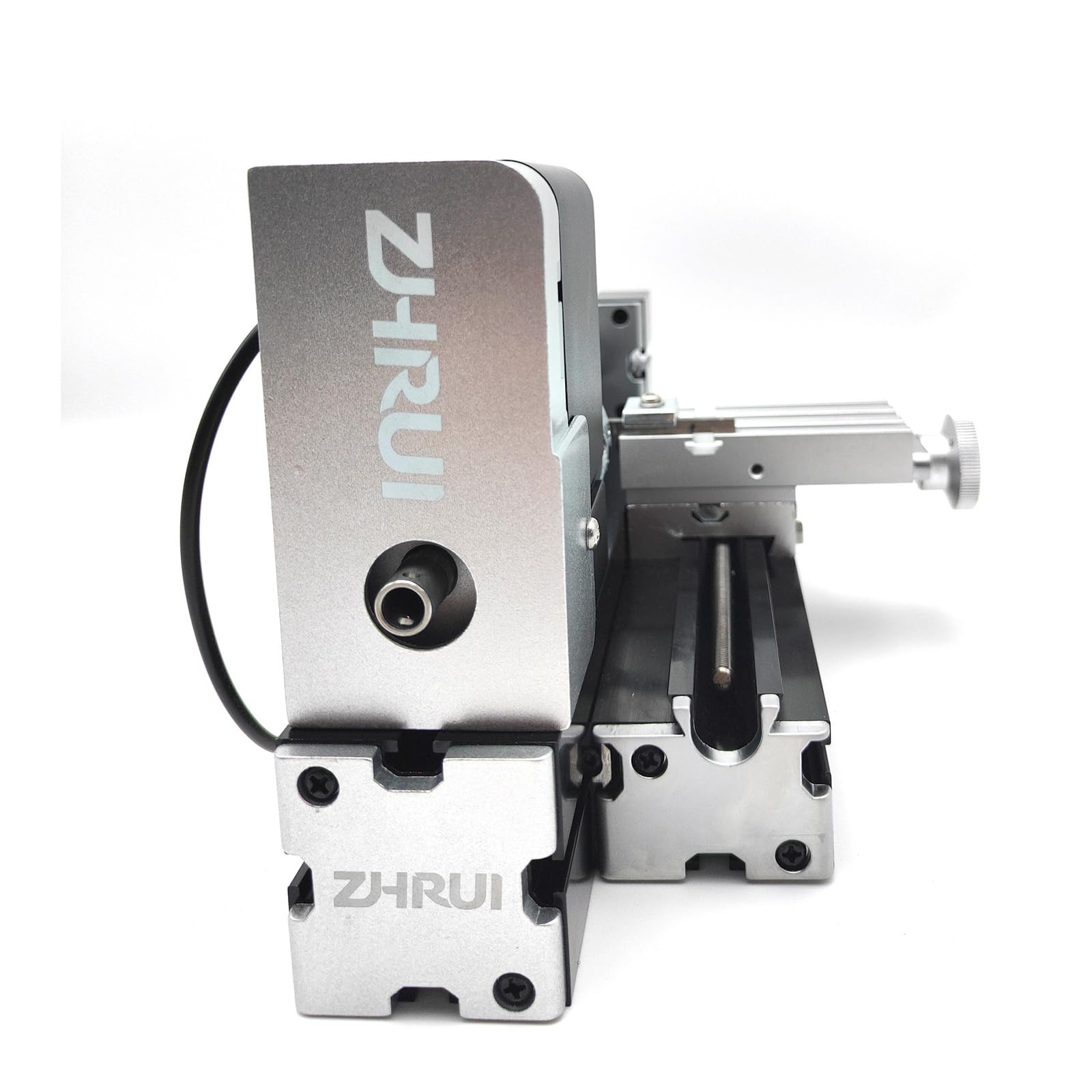 36W 20000RPM All-Metal Mini Lathe Machine with Drill Bits - Precision Hobby Woodworking & Metal Crafting Tool for DIY Projects, Model Making, and Educational Workshops