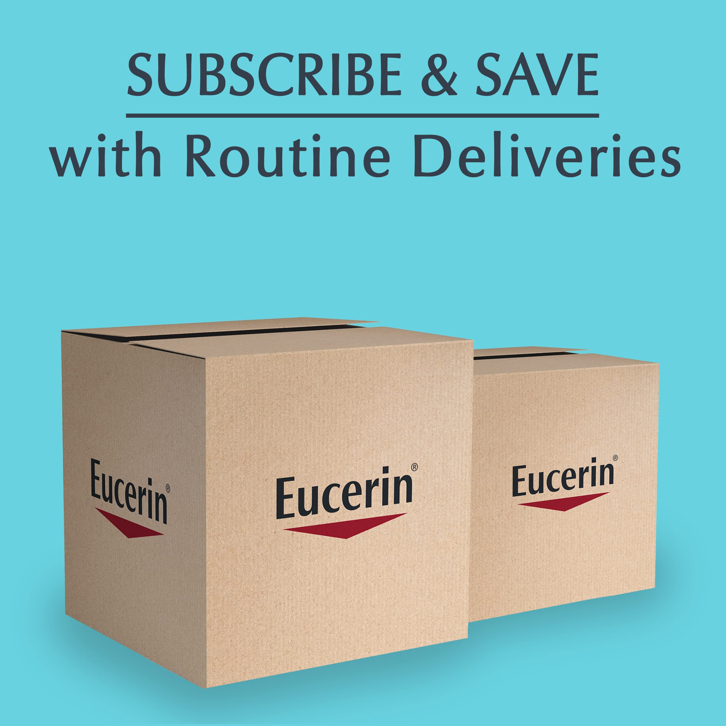 Eucerin Advanced Repair Body Cream for Very Dry Skin - Fragrance Free Daily Moisturizing Lotion, 8 Oz Tube - Ideal for Dry Skin Relief & Hydration at Home or Travel