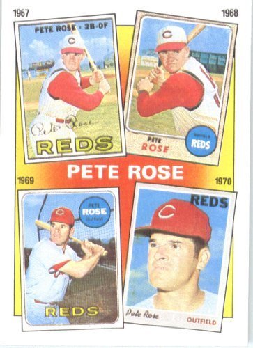 1986 Topps Pete Rose #3 Baseball Card - Vintage MLB Collectible for Sports Memorabilia & Trading Card Collections