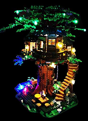LED Lighting Kit for LEGO 21318 Ideas Tree House - Compatible with LEGO Sets (Lego Not Included) | Enhance Your LEGO Display for Home Decor & Model Showcase