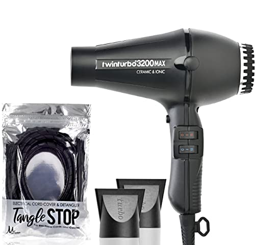 Turbo 3200 Max Black + Tangle Stop