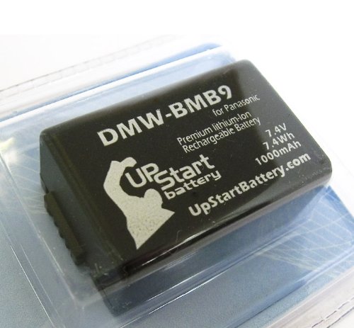 2 Pack Panasonic DMW-BMB9 Battery & Charger - 1000mAh for Lumix DMC-FZ70 - Travel & Outdoor Photography