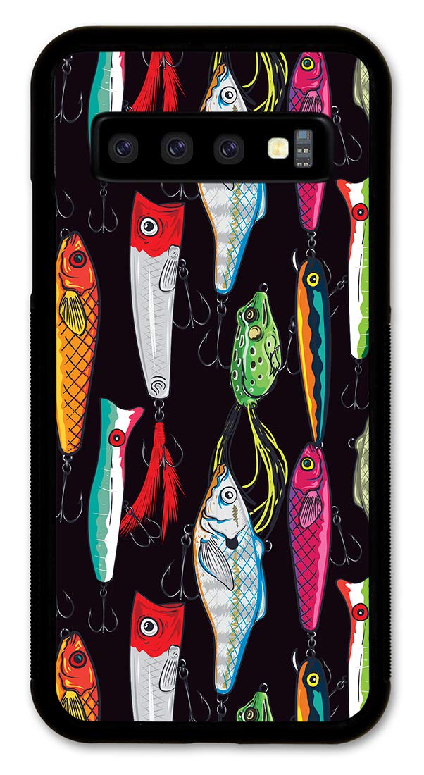 Slim Fit Samsung Galaxy S10+ Plus Phone Case - Durable Protective Cover with Shock Absorption - Perfect for Outdoor Activities, Fishing, and Daily Use