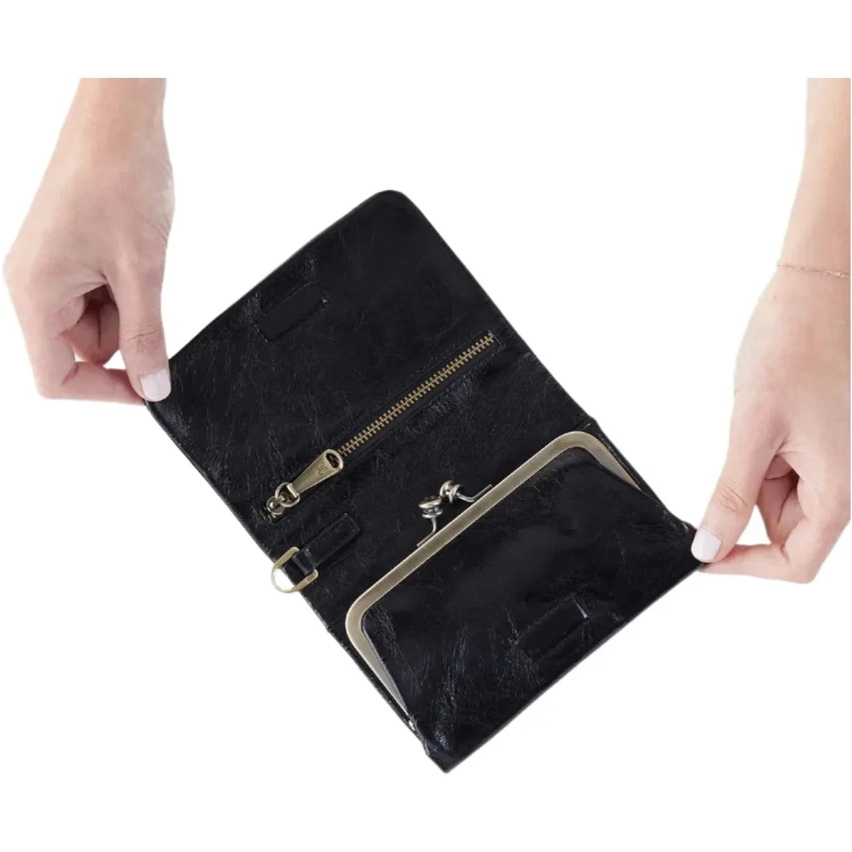 HOBO ROSS Beaded Wristlet Clutch - Elegant Crossbody Handbag for Women, Perfect for Parties, Weddings & Evening Events