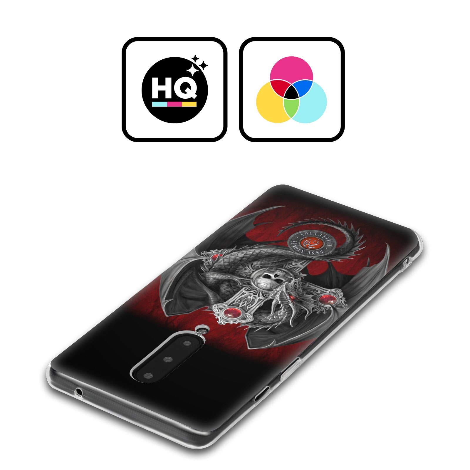 Anne Stokes Gothic Dragon Case for Google Pixel 6a - Stylish Protection
