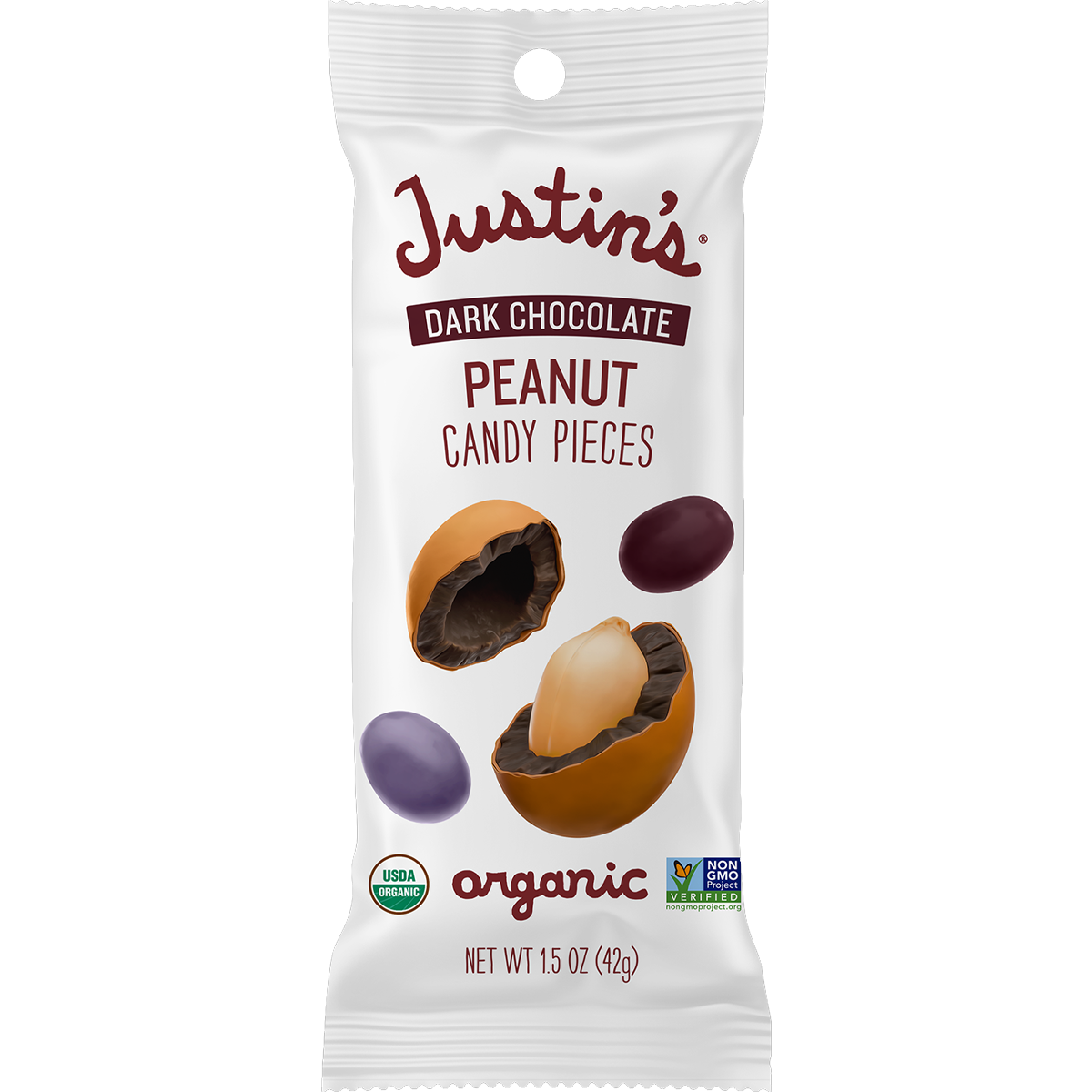 Premium Dark Chocolate Candy Pieces - 1.5 oz Bag | Rich Cocoa Snacks for Gifting, Baking & Party Favors | Vegan & Gluten-Free Treats for Holidays, Birthdays & Office Snacks