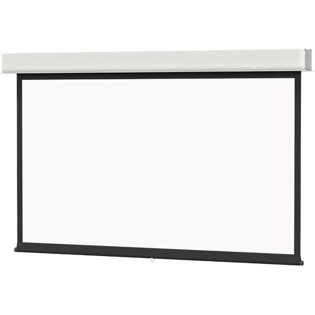 137-Inch Diagonal Advantage Manual Pull-Down Projector Screen with 16:10 Aspect Ratio - Perfect for Home Theater, Office Presentations, and Classroom Use