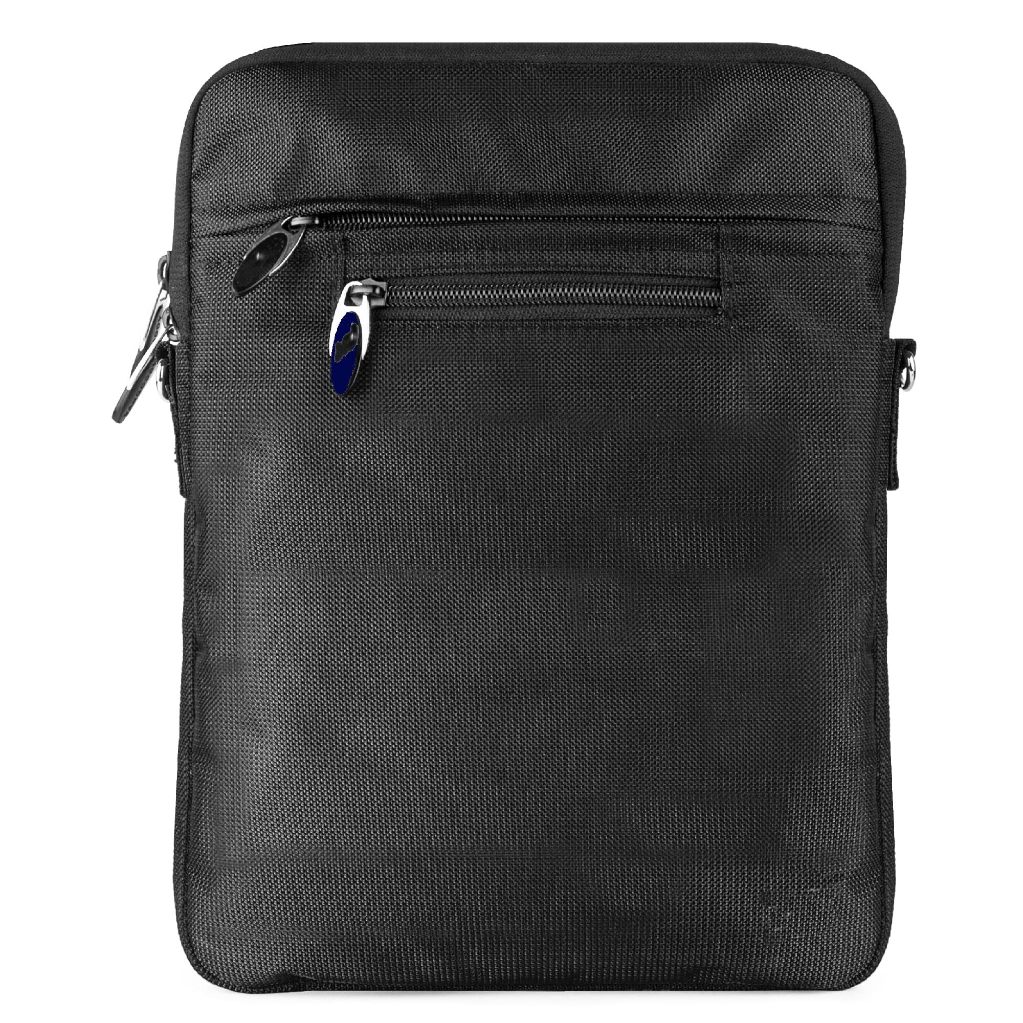 Professional Crossbody Sling Bag with 10 Inch Tablet Sleeve - Compatible with iPad 9.7, iPad Air, Galaxy Tab S6 - Perfect for Work, Travel & Everyday Use