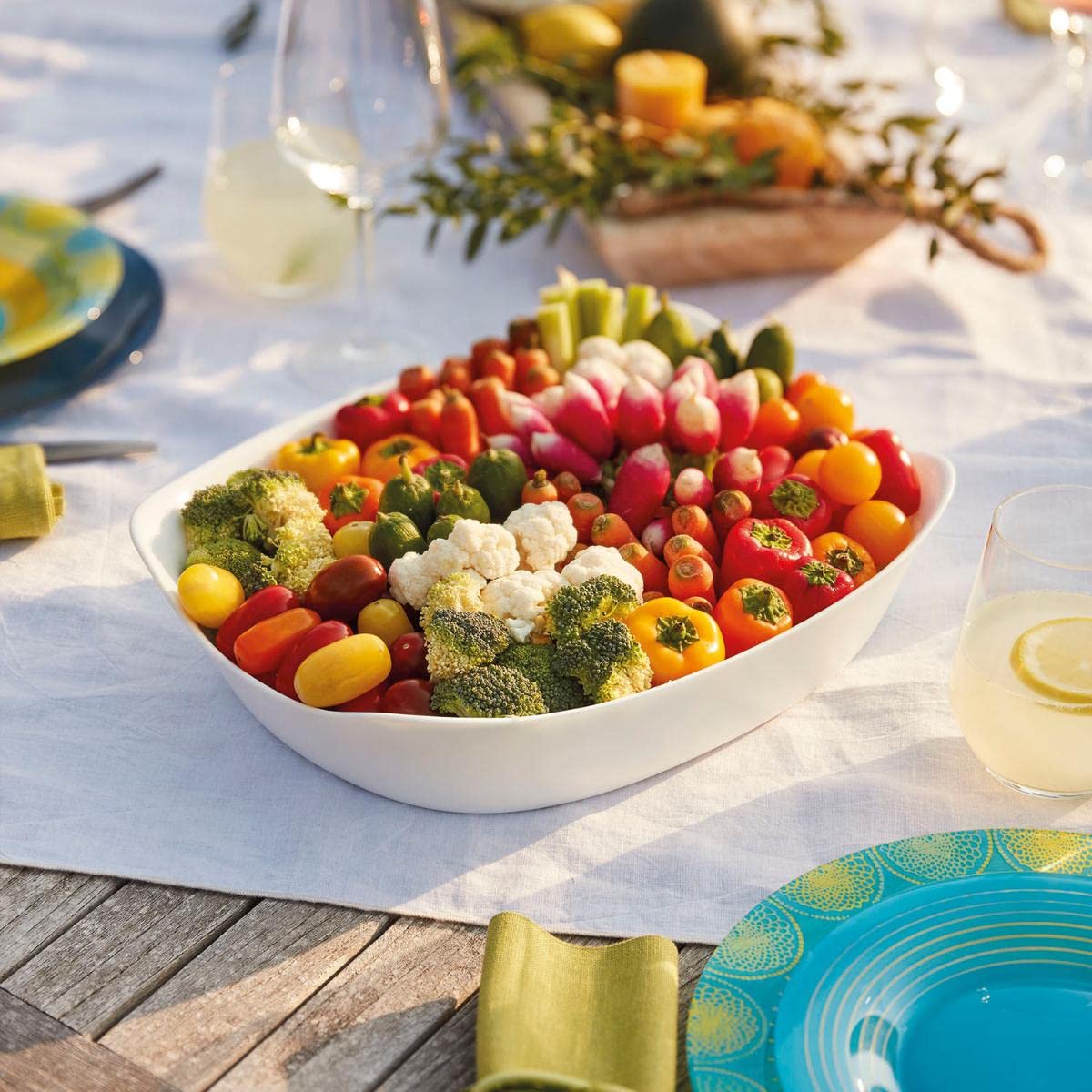 Luminarc Smart Cuisine Oven Dish - Premium Heat-Resistant Glass Baking Pan for Casseroles, Lasagna & Desserts | Perfect for Family Dinners & Holiday Baking
