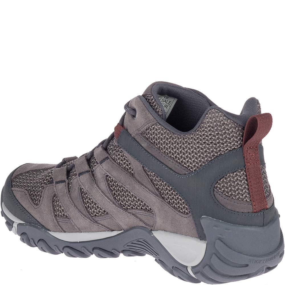 Merrell Men's Alverstone Mid Waterproof Hiking Boots - Lightweight & Durable for Outdoor Adventures, Trail Walking & Camping
