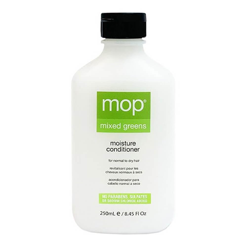 MOP Mixed Greens Moisture Conditioner - Paraben Free Hair Treatment with Fresh Scent | Hydrating & Nourishing for Dry, Damaged Hair - Perfect for Daily Use & Salon-Quality Results