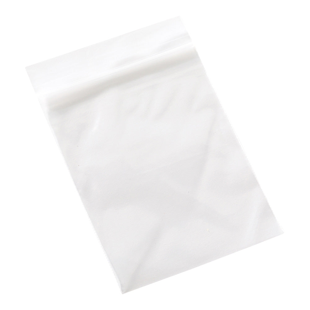 BPA-Free Clear Plastic Zip Bags - 3