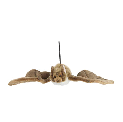 Cute Hanging Bat Plush Toy - 24cm Soft Stuffed Animal for Kids Room Decor, Halloween Party Favors & Nursery Wall Hanging Decorations