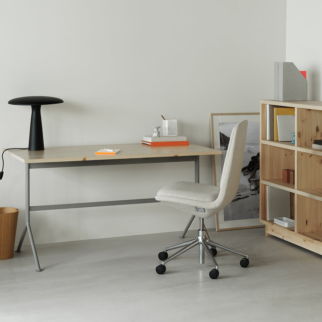 Simon Legal Kip Desk by Normann Copenhagen – Modern Scandinavian Home Office Desk for Small Spaces | Perfect for Apartments, Studios & Cozy Workspaces