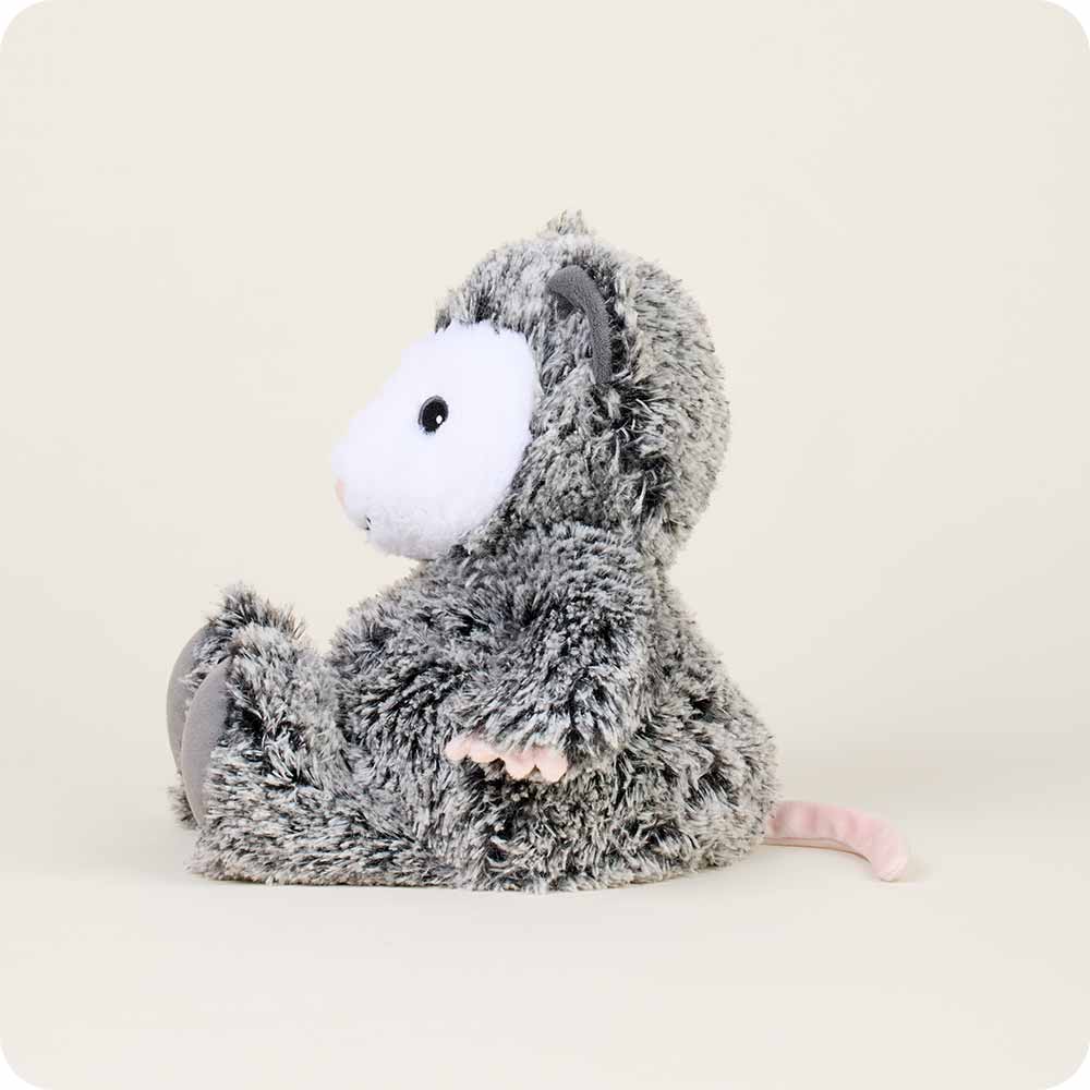 Cozy Opossum Warmies Plush Stuffed Animal - Soft & Cuddly Heating Pad for Kids & Adults - Perfect for Stress Relief, Anxiety Comfort & Bedtime Snuggles - Microwaveable Heating Pad for Cold Nights & Relaxation