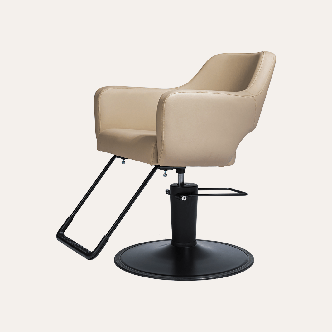 Stylish Salon Chair for Hair Styling & Barber Shop - Ergonomic & Durable Beauty Salon Furniture for Hairdressers & Clients - Perfect for Home Salons & Professional Beauty Spaces