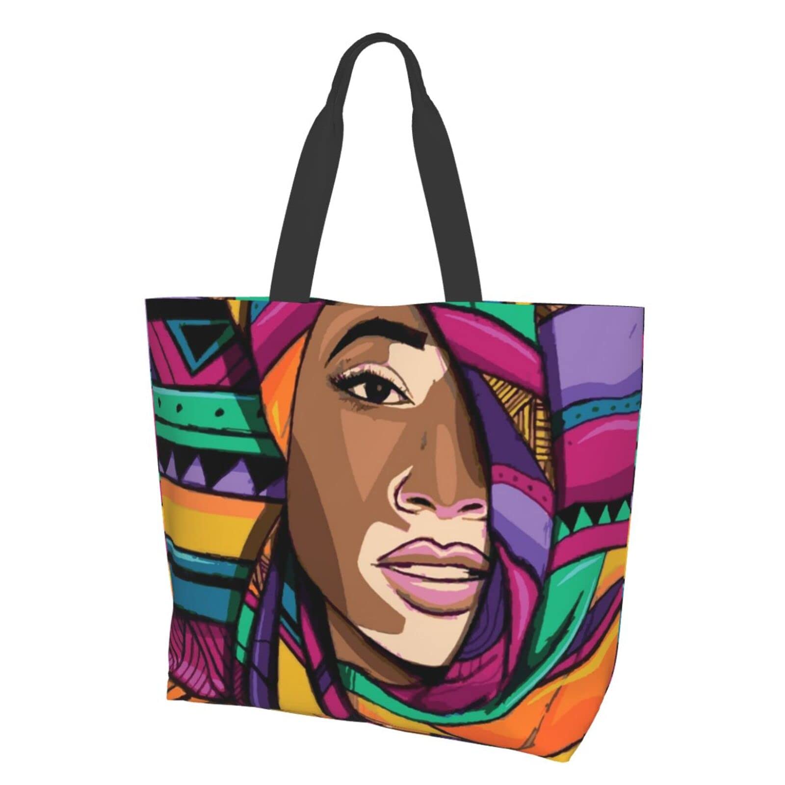 Eco-Friendly Tropical Leaf Tote Bag for Women - Shopping & Beach
