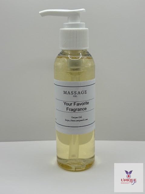Ombre Rose Unisex Perfume & Massage Oil - 4oz Floral Fragrance for Men & Women | Romantic Date Night, Spa Relaxation, Aromatherapy Gift