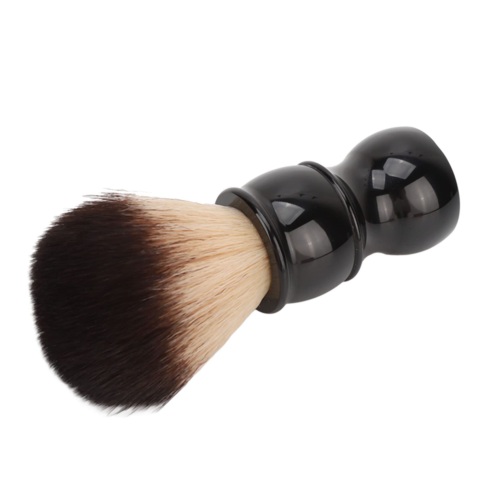 Professional Men's Shaving Brush with Ergonomic Resin Handle & Soft Nylon Bristles - Portable Face Grooming Tool for Wet Shaving & Beard Care | Perfect for Travel & Daily Shaving Routine