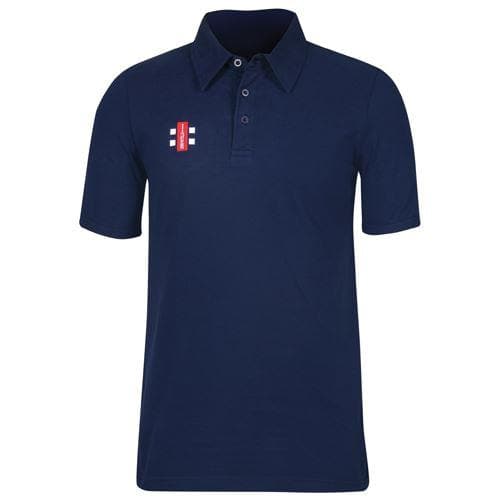 Gray Nicolls Cricket Junior Polo Shirt - Breathable Sports Top for Youth Cricket Players - Perfect for Practice, Matches & Team Uniforms