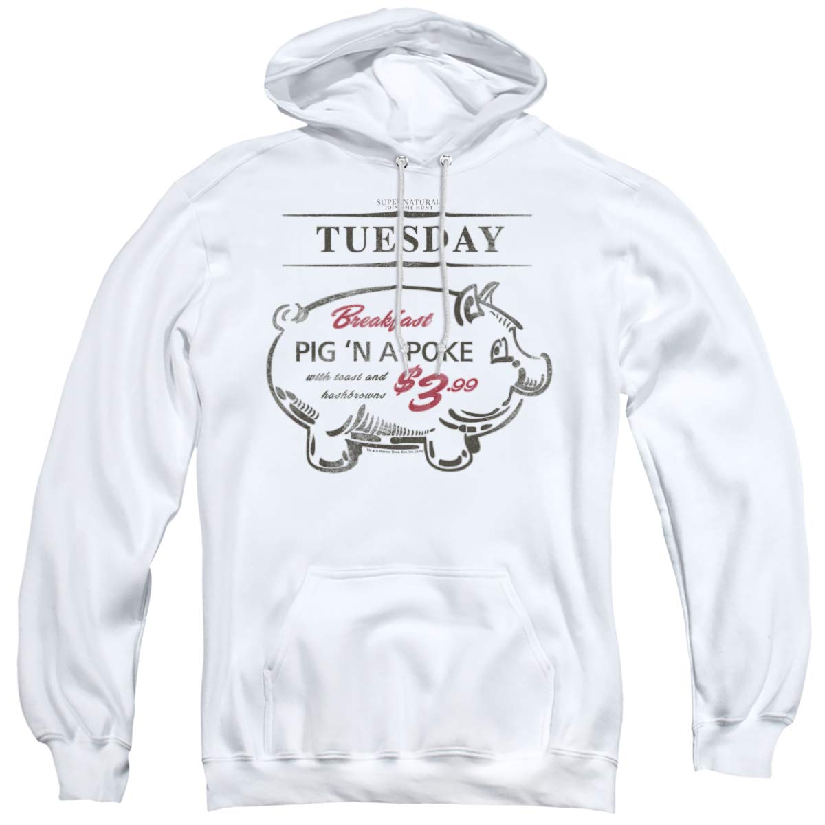 Supernatural Pig N Poke Unisex Hoodie for Men & Women - Cozy Pullover Sweatshirt for Casual Wear, Halloween Costumes & Fan Merchandise
