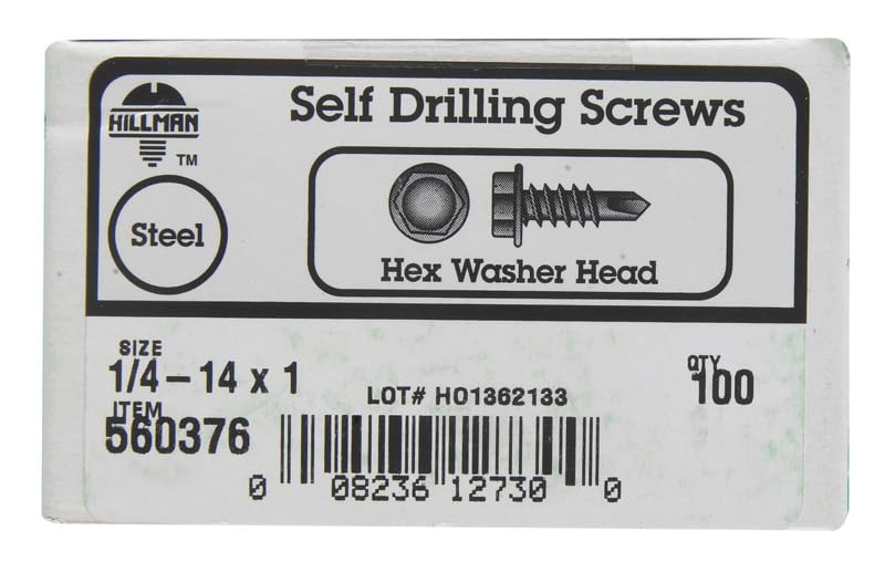 Hillman Self-Drilling Sheet Metal Screws 1