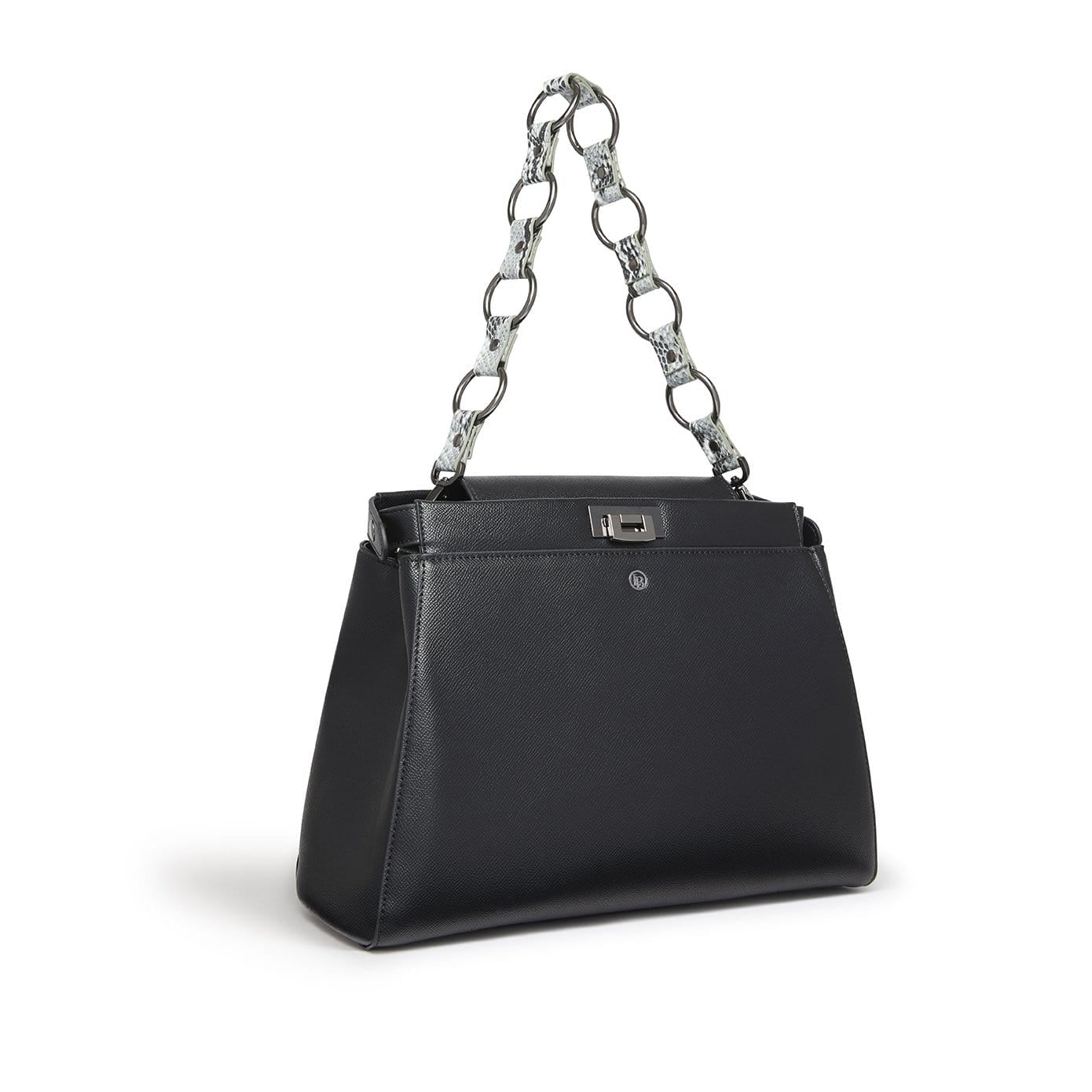 Vegan Leather Shoulder Bag for Women | Stylish & Durable Black Crossbody Purse | Perfect for Work, Travel & Everyday Use
