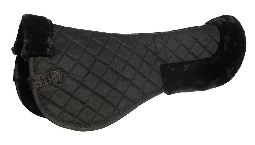 Half Pad for Horses - Comfortable & Durable Saddle Pad for Riding, Training & Show - Perfect for English & Western Equestrian Sports