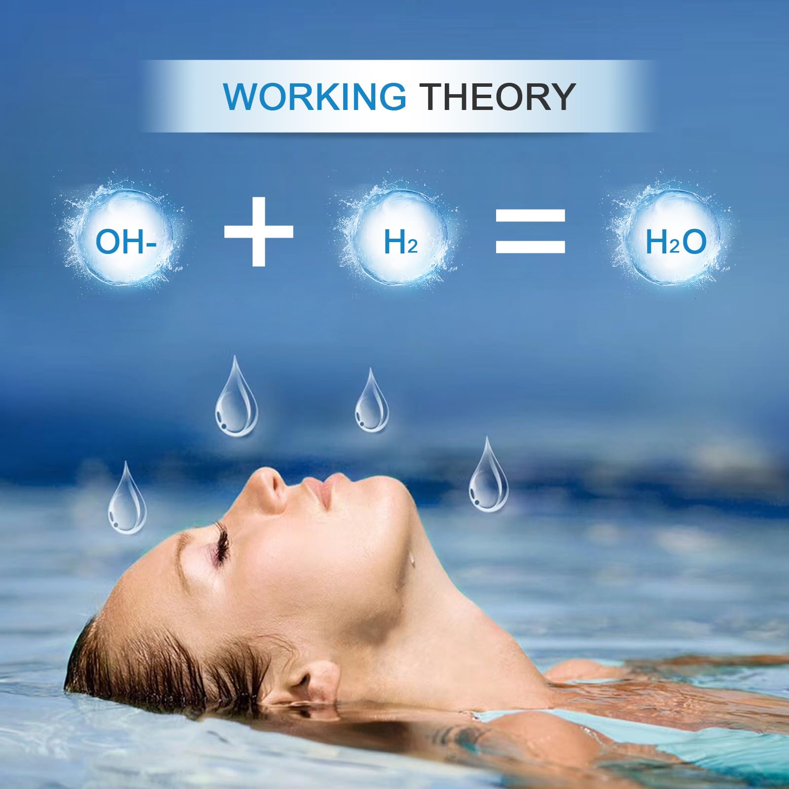 6 in 1 Hydrogen Oxygen Beauty Machine - Professional Facial Skin Spa Device for Deep Cleansing, Moisturizing & Pore Refining | Effectively Remove Dirt & Rejuvenate Skin | Perfect for Home Beauty Care & Salon Treatments