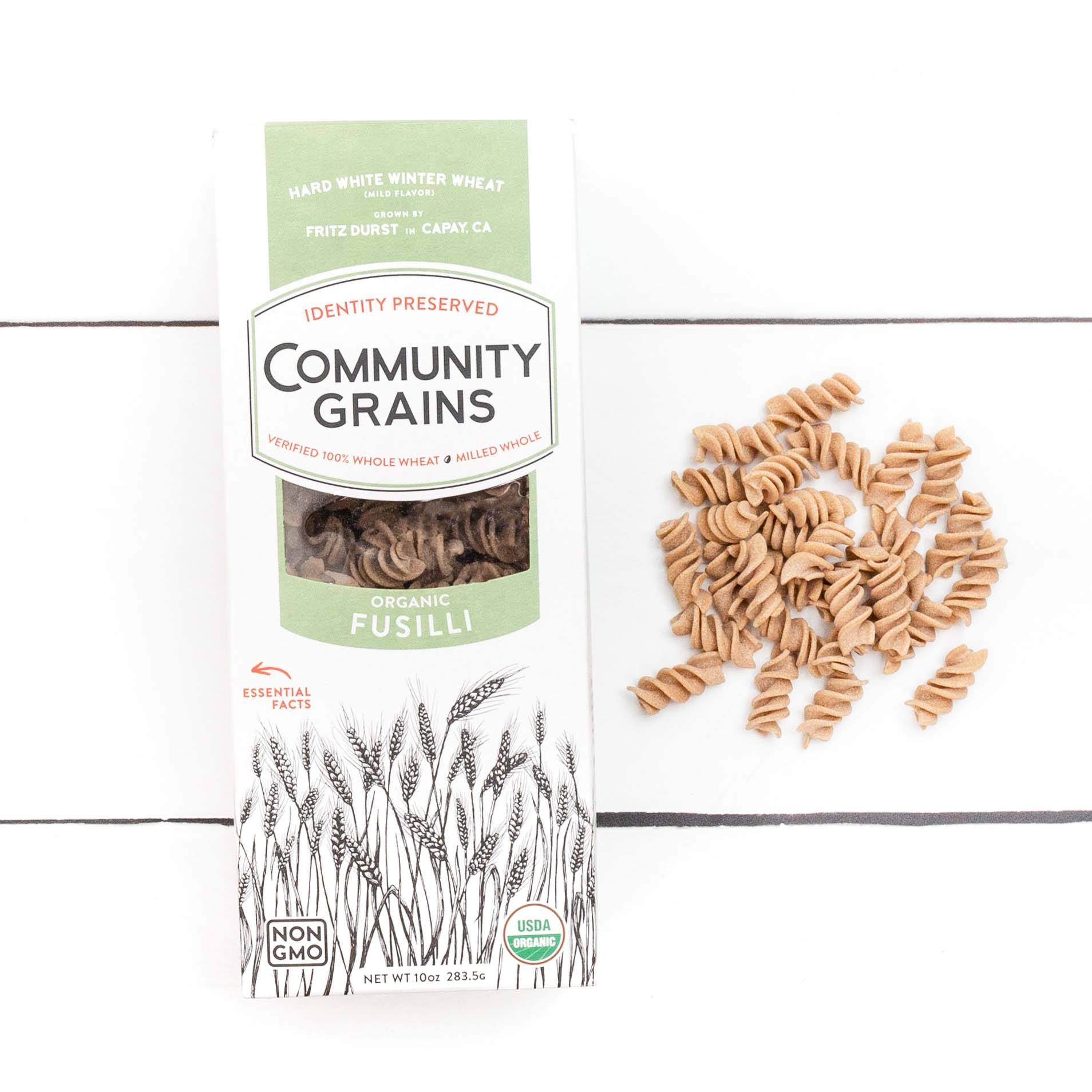 Organic Fusilli Pasta - Gluten-Free Italian Pasta Made with 100% Durum Wheat | Perfect for Vegan, Keto & Healthy Pasta Dishes, Salads & Meal Prep