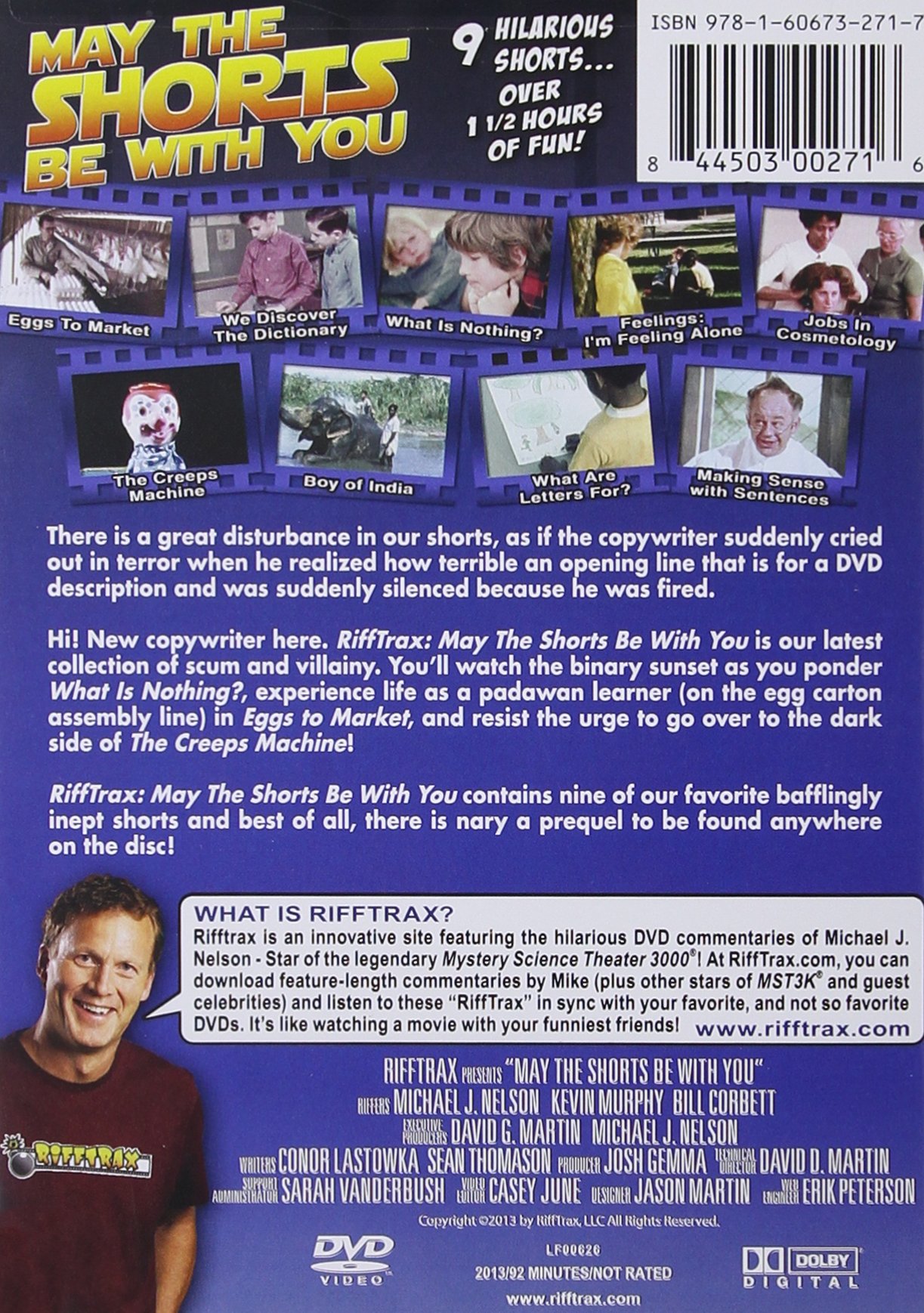 Rifftrax Shorts: May the Shorts Be With You - Hilarious Comedy Parody for Star Wars Fans | Perfect for Movie Nights & Entertainment