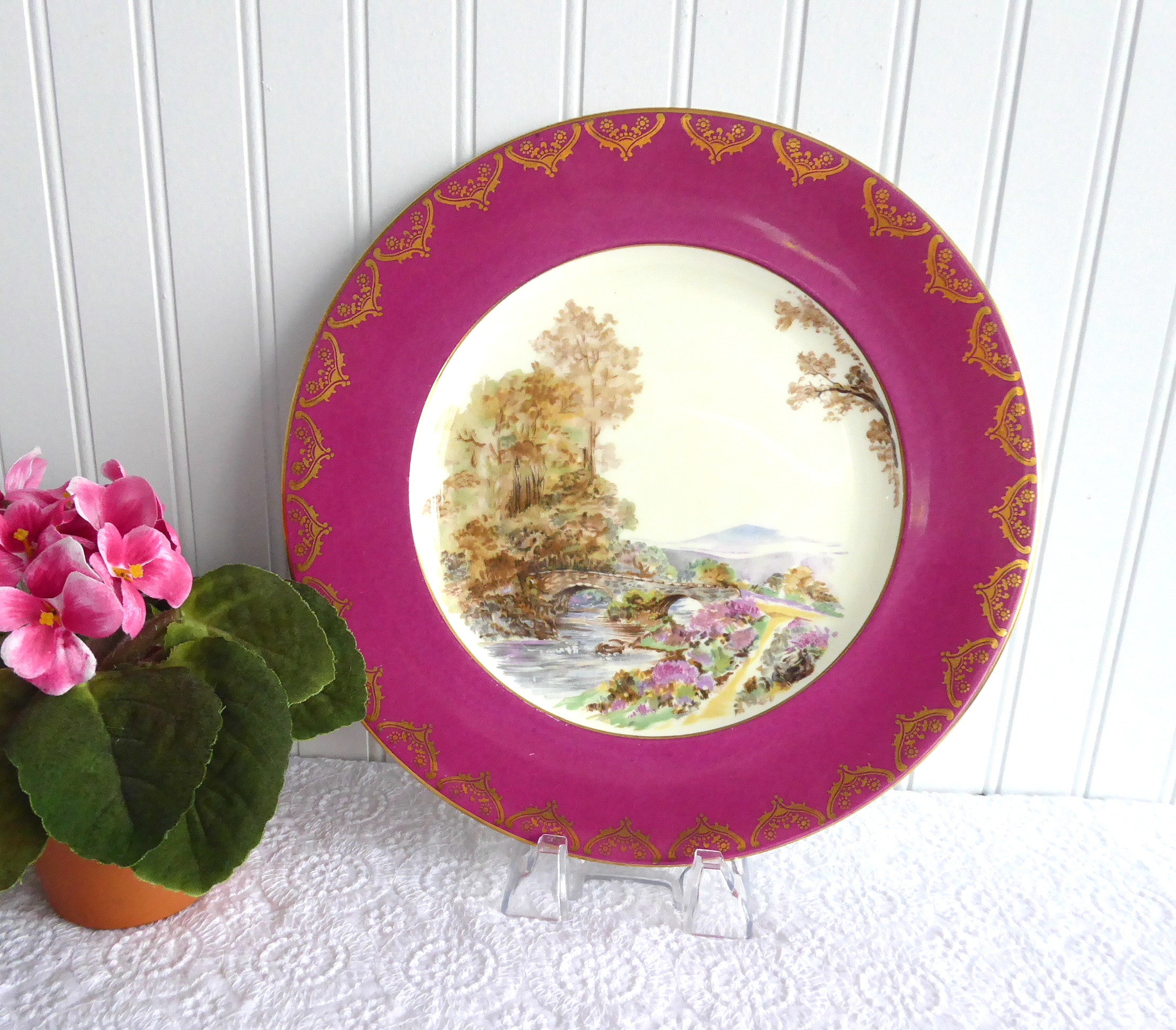 Vintage Shelley Dinner Plate 10.75