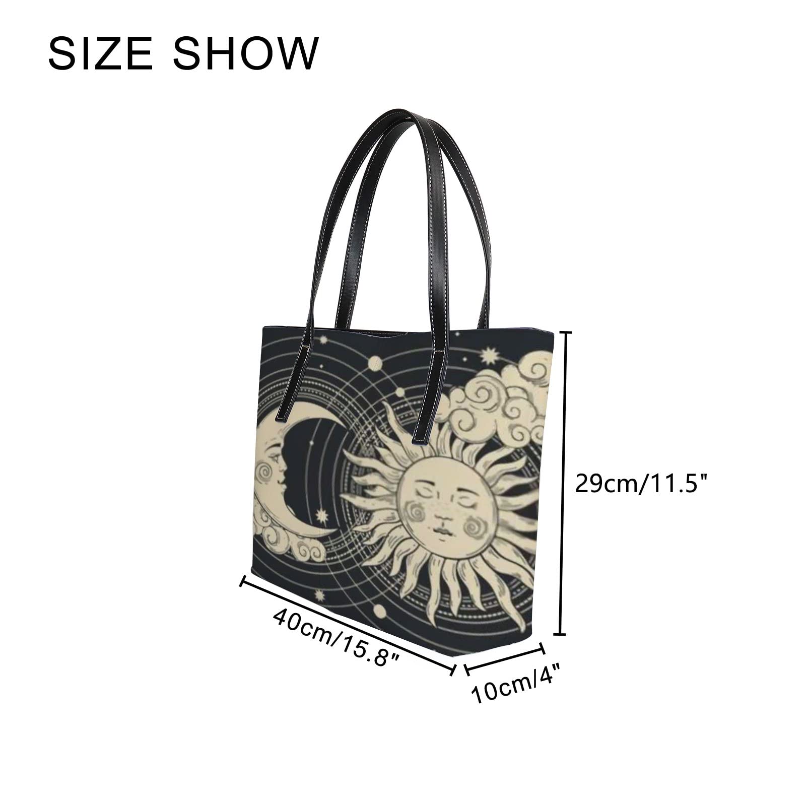 Premium Leather Tote Bag for Women - Stylish Crossbody Handbag with Zipper | Work, Travel & Everyday Use | Coach-Inspired Designer Tote