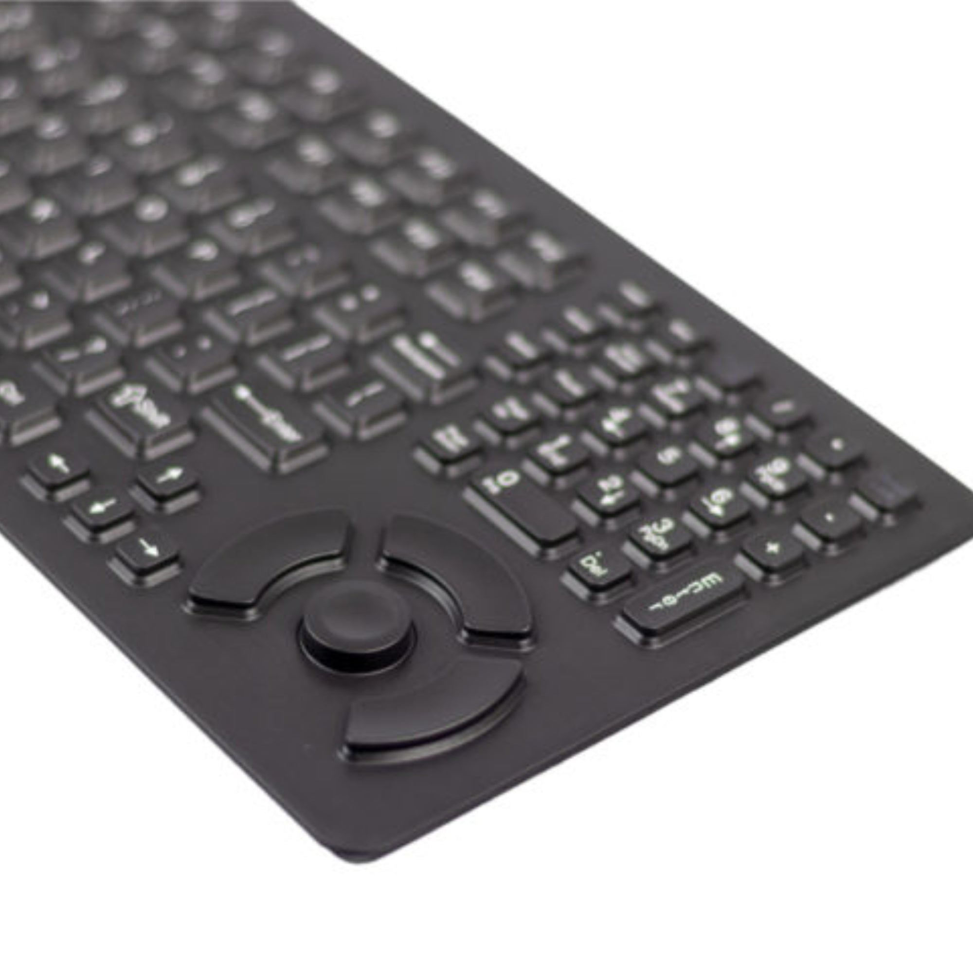 iKey DU 5K OEM FSR Keyboard with Force Sensing Resistor - Durable Industrial Keyboard for Harsh Environments | Perfect for Manufacturing, Medical & Military Use
