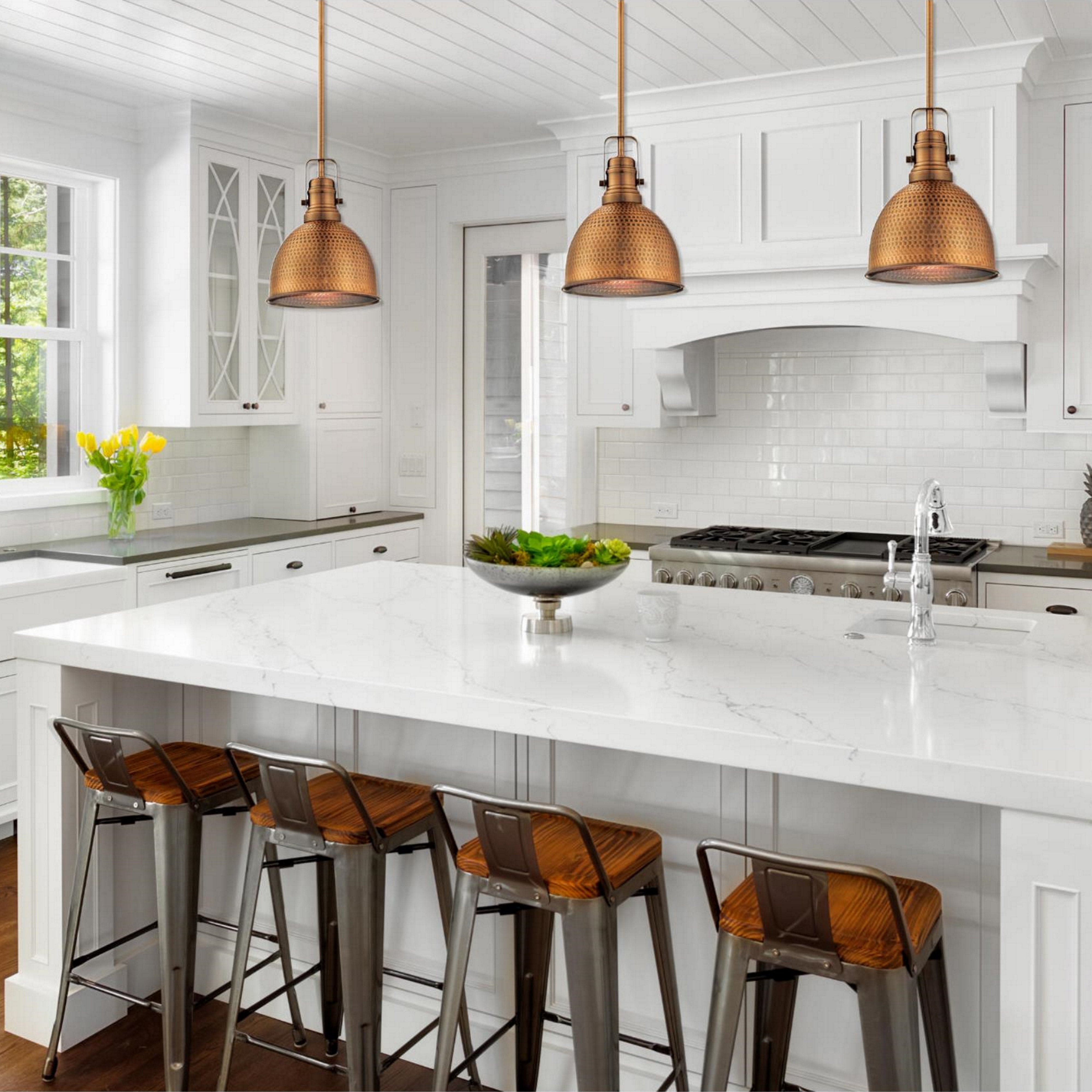 Westinghouse Wyndham Pendant Light - Modern Ceiling Lighting Fixture for Dining Room, Kitchen Island & Bedroom