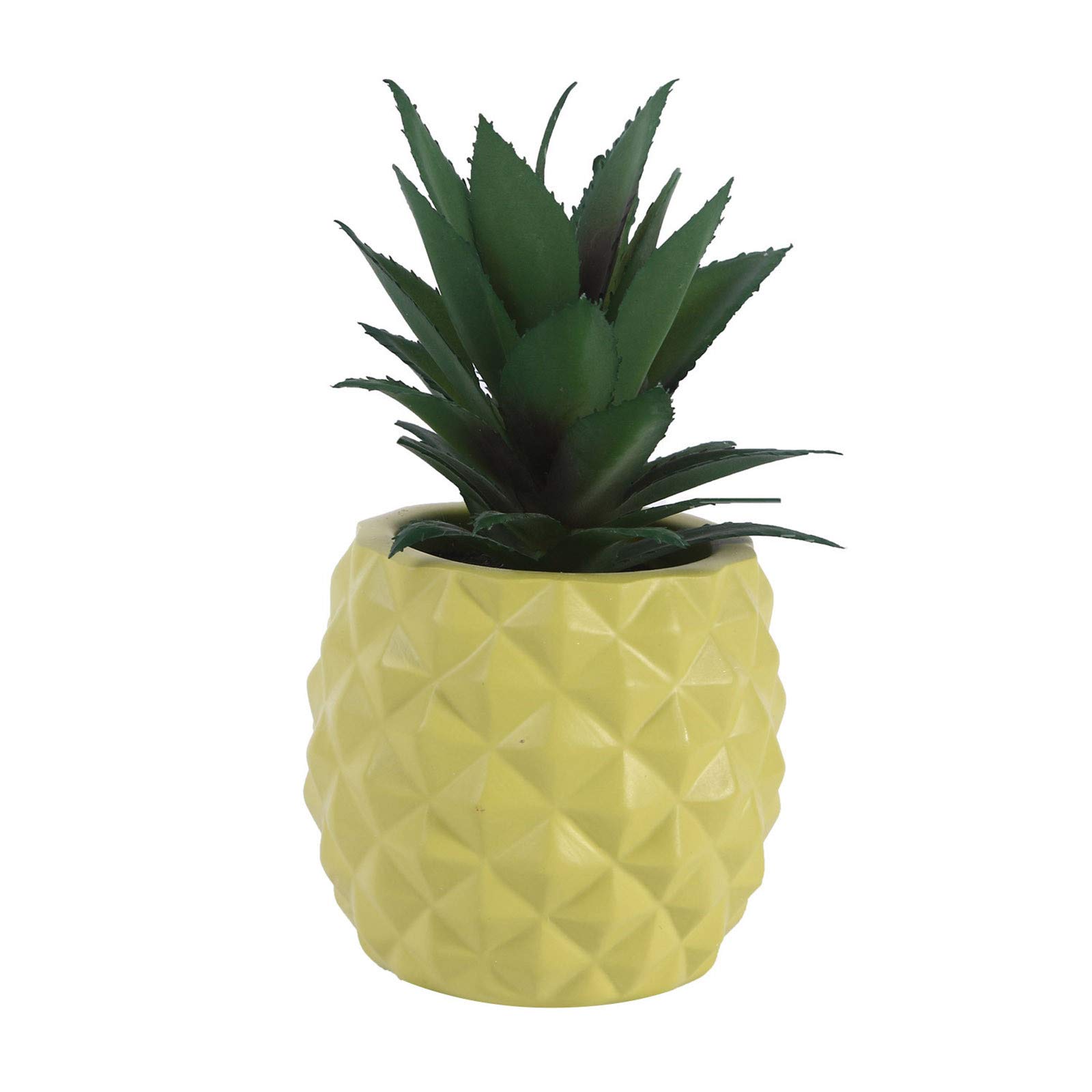 Resin Pineapple Plant Pot - Office & Home Desk Decor for Succulents