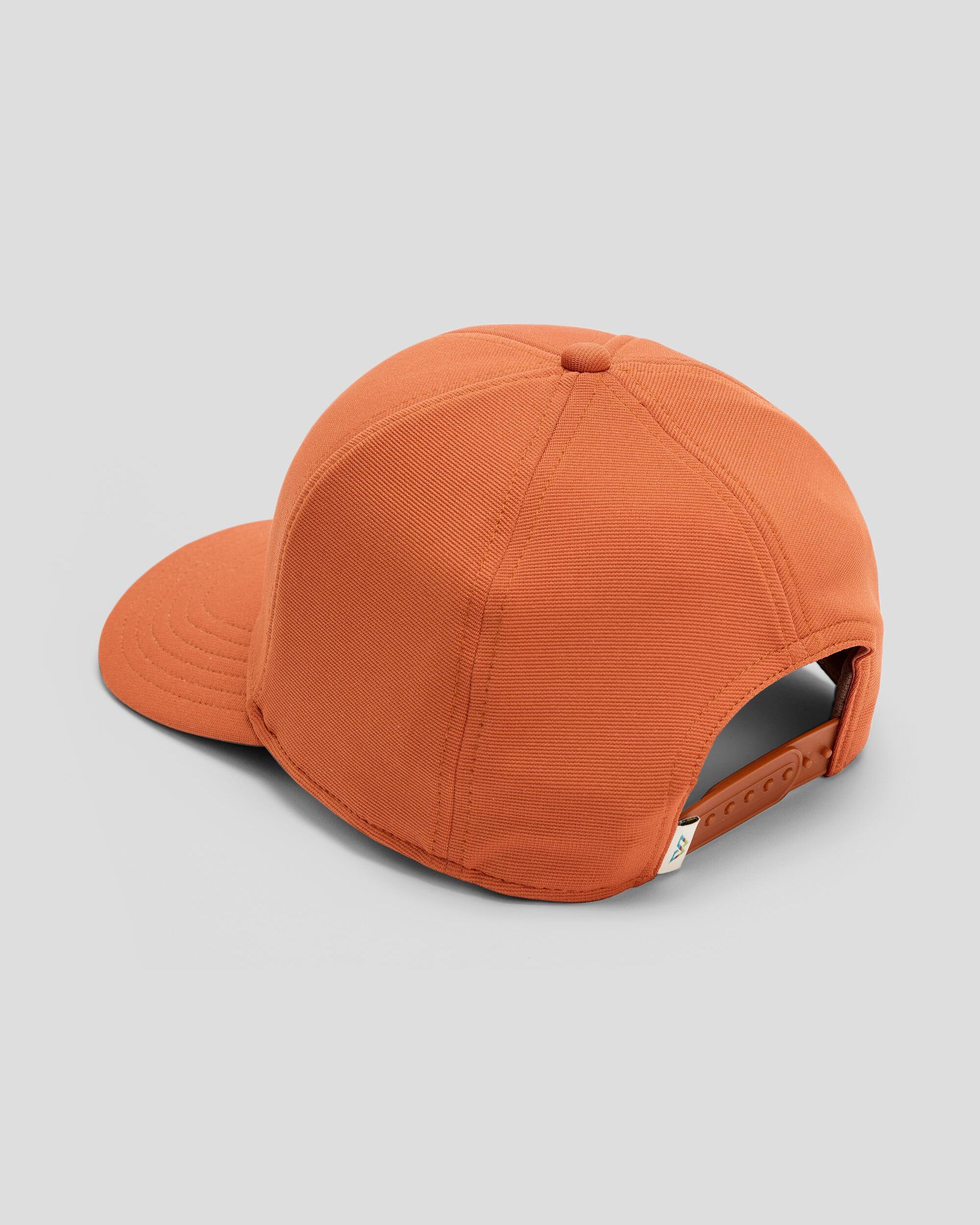 O.Smither Icon Cap - Red Earth Color Baseball Hat for Men & Women | Perfect for Outdoor Sports, Casual Wear & Street Fashion