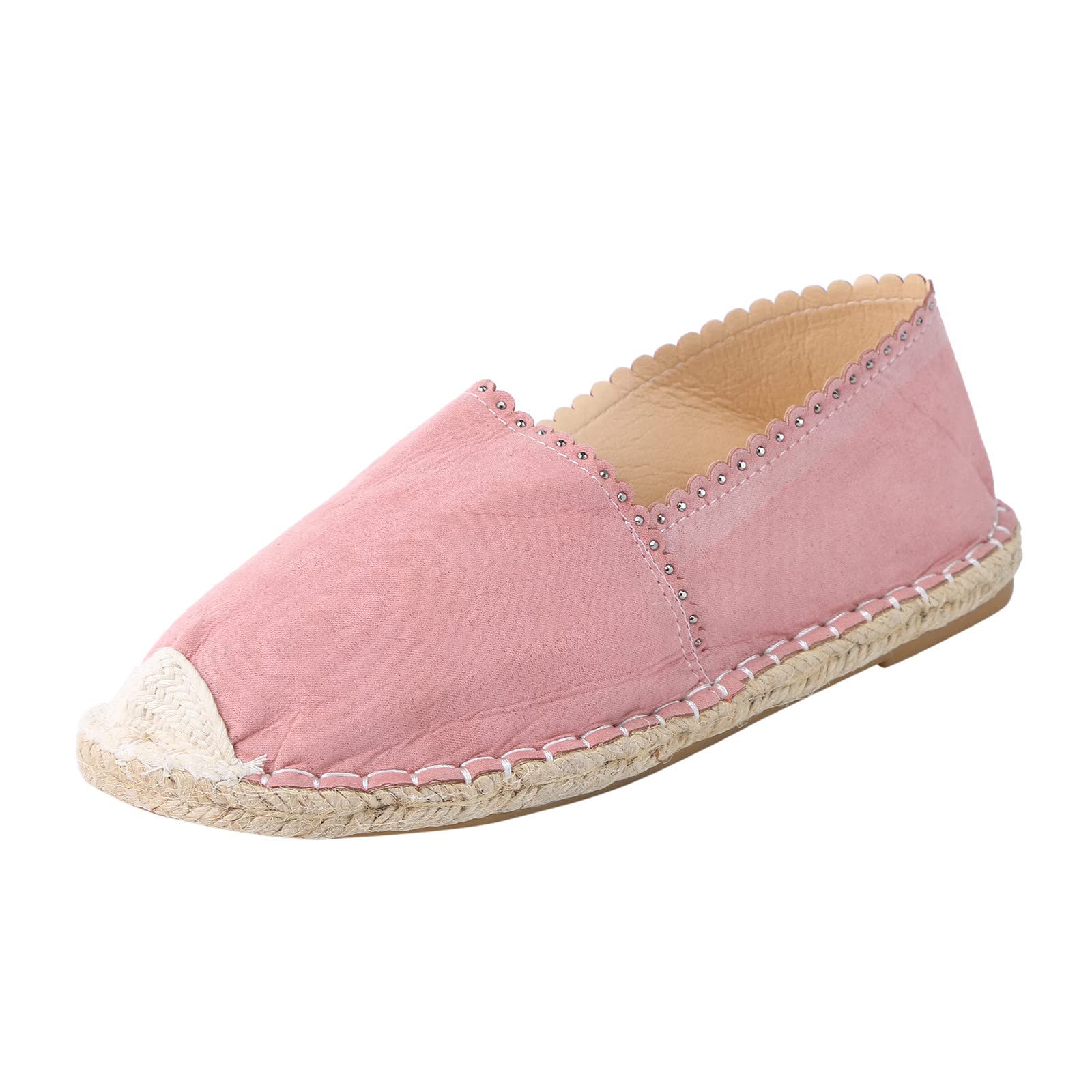 Life Stride Women's Ballet Sneakers - Comfortable Flat Casual Shoes for Spring & Summer | Breathable Weaving Design for Walking, Travel & Everyday Wear