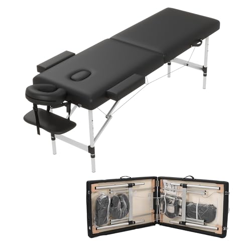2 Fold-aluminium-black-23'' W