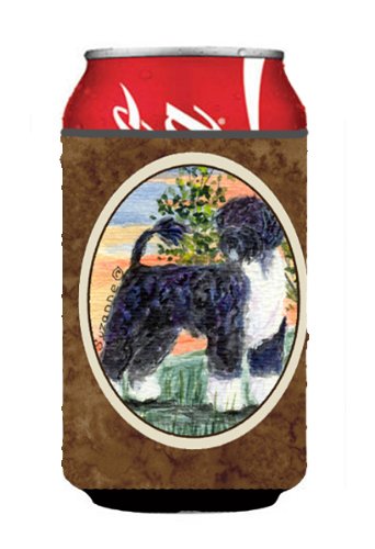CoolCookware Portuguese Water Dog Can & Bottle Hugger - Insulated Sleeve for Beer, Soda & Water Bottles - Perfect for Picnics, BBQs & Outdoor Adventures