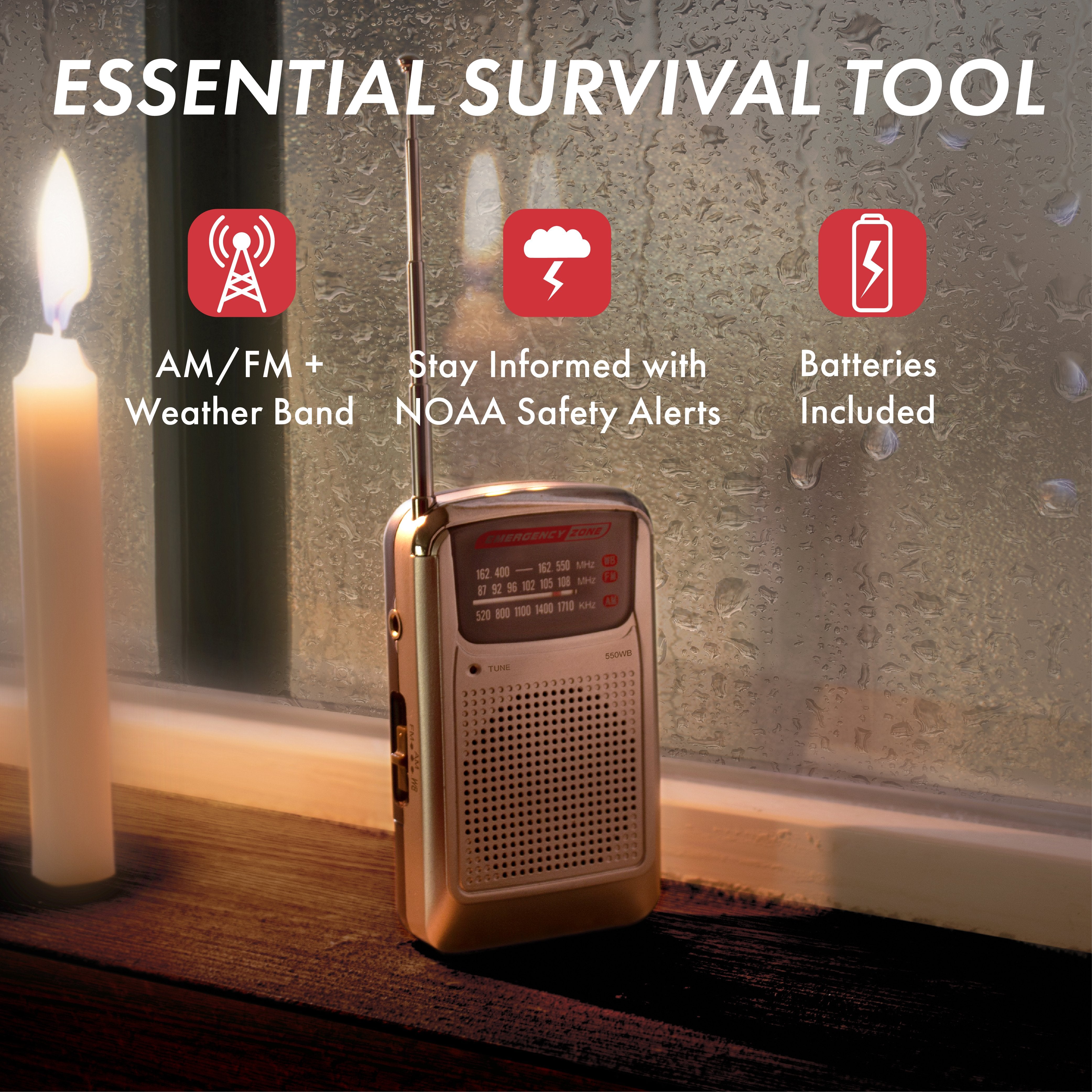 Solo Series Complete 1 Person Survival Kit - Emergency Preparedness, Outdoor Adventure & Camping Gear for Hiking, Travel & Disaster Readiness