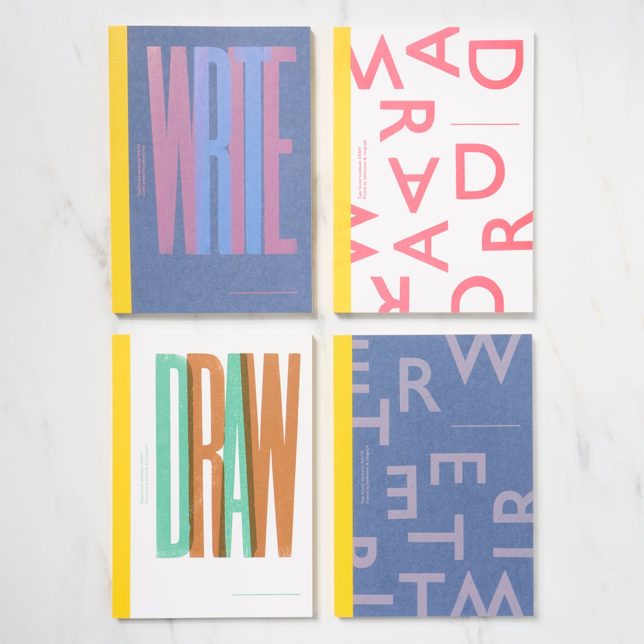 Premium Spine Wrapped Notebook A5 - Handmade Letterpress Cover Journal for Writing, Sketching & Note Taking - Perfect Gift for Writers, Artists & Students