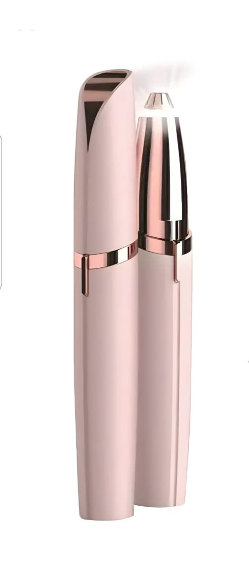 Professional Electric Eyebrow & Hair Trimmer for Women - Painless Grooming Kit for Eyebrows, Facial Hair & Body - Perfect for Home Use & Travel