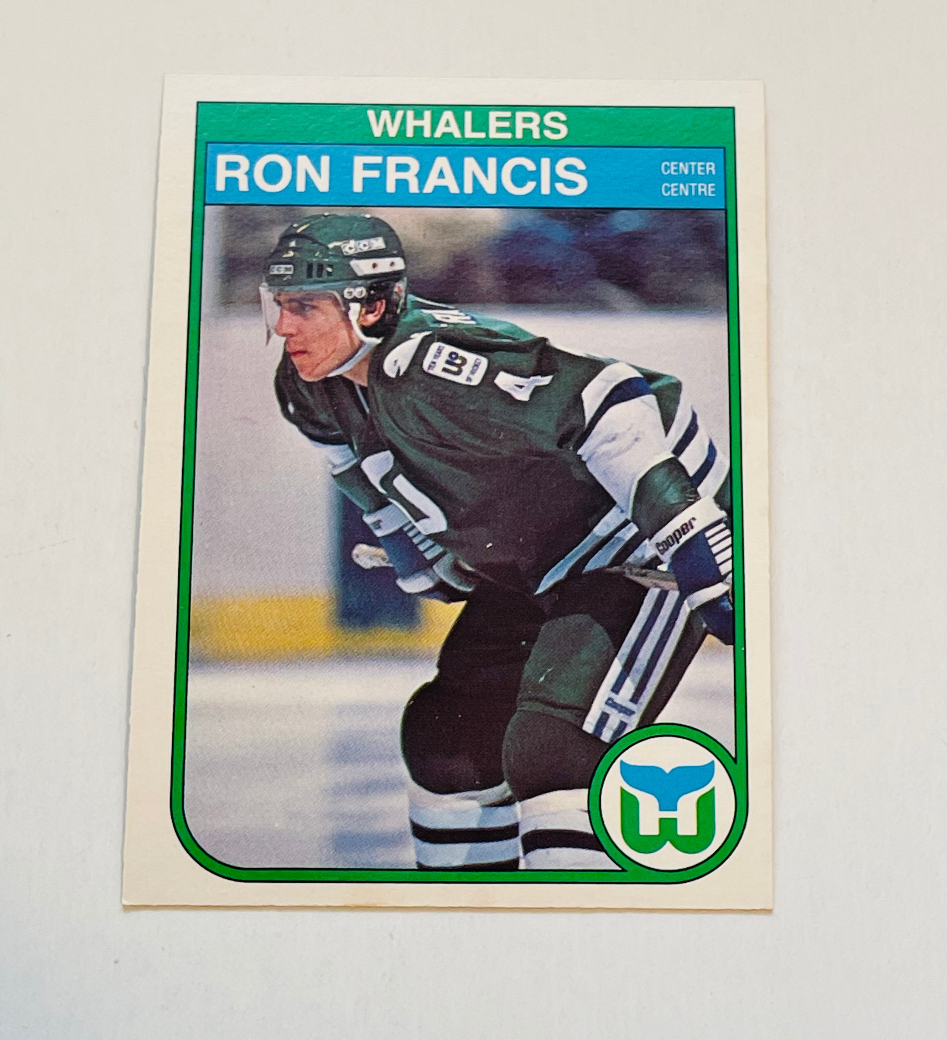 Ron Francis OPC High Grade Rookie Card - NHL Hockey Collectible for Fans & Investors - Perfect for Display, Trading, and Memorabilia Collections