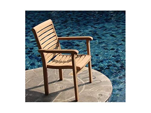 Premium Grade-A Teak Wood 10-Piece Dining Set - 117