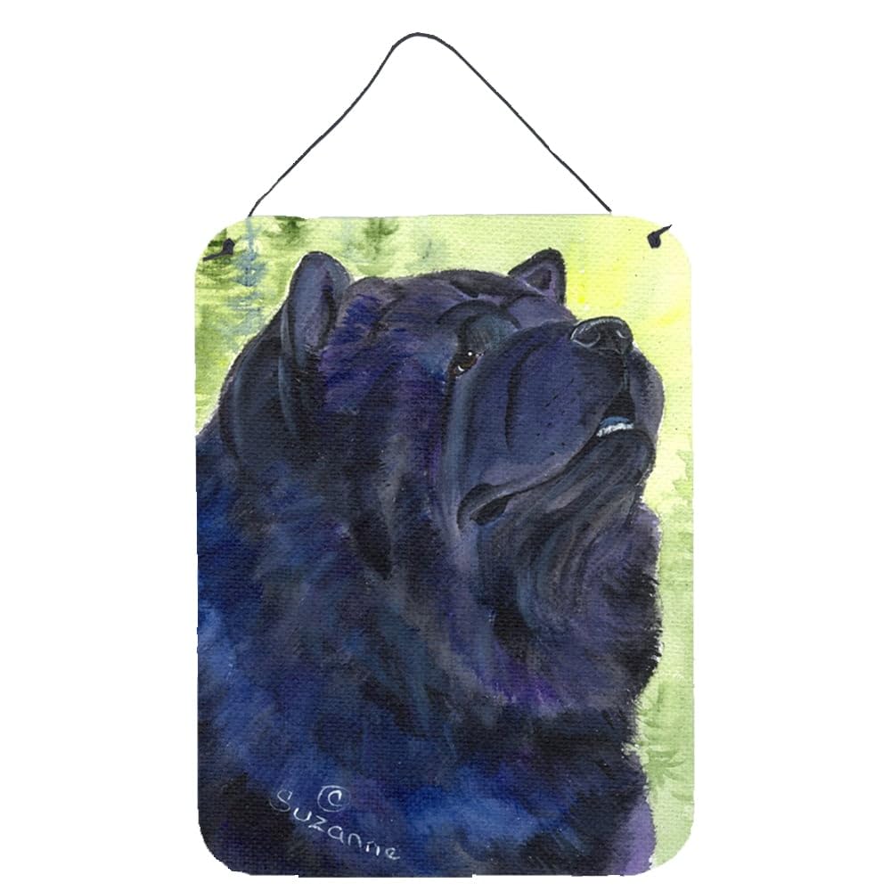Chow Chow Dog Wall Art - 12x16 Inch Aluminum Metal Sign for Kitchen, Bar, Bathroom & Front Door Decor | Colorful Home Plaque | Perfect for Pet Lovers & Housewarming Gifts