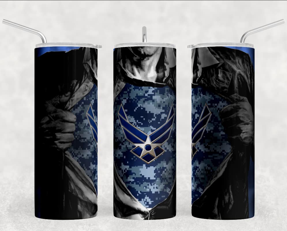 Military Tumbler Sublimation Prints - Ready to Press Heat Transfer Bundle for Custom Insulated Cups, Tumblers & Drinkware - Perfect for DIY Crafts, Gifts & Personalized Drink Containers