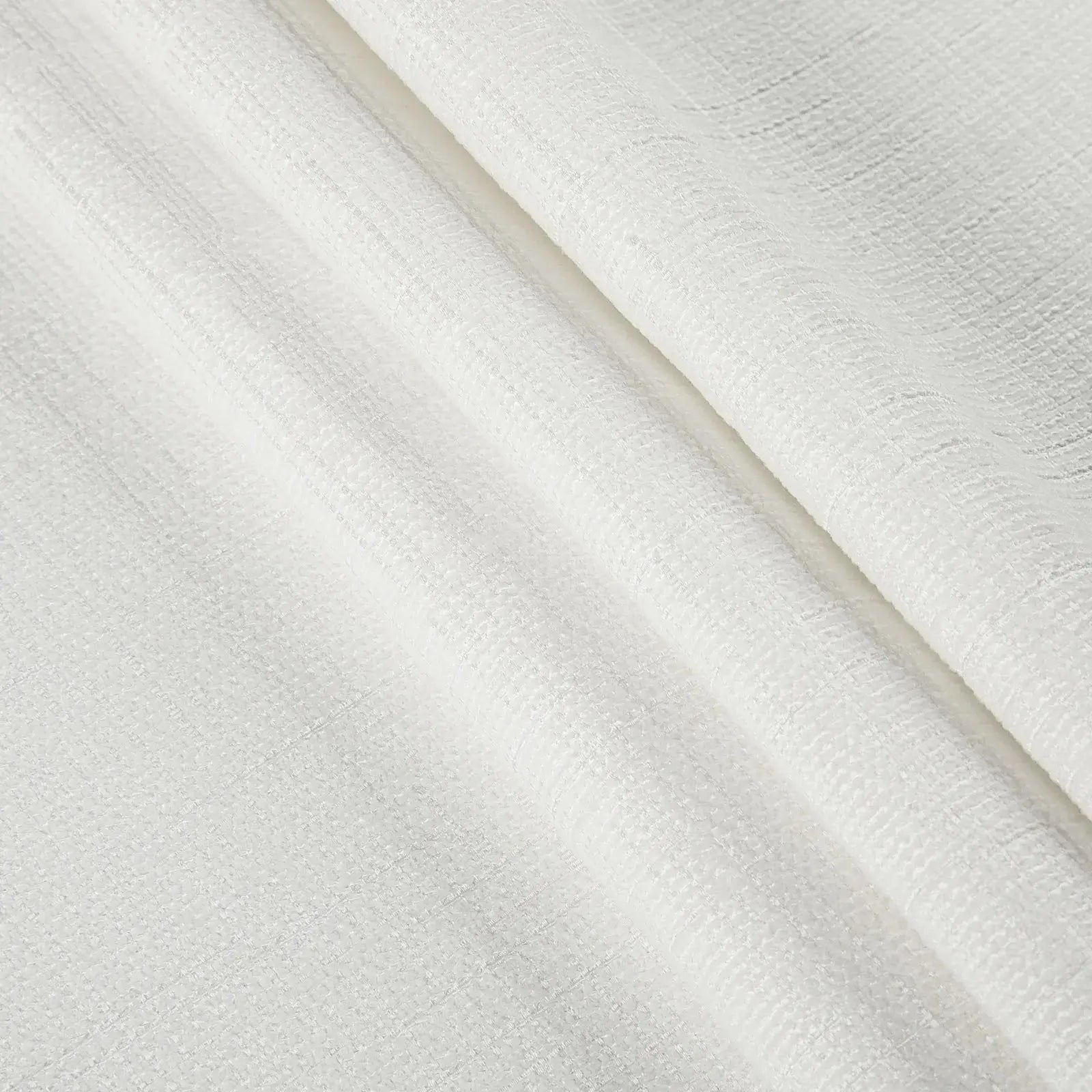 Lydia Cross Jacquard Pleated Curtains - Elegant Window Treatments for Living Room, Bedroom & Dining Room Decor