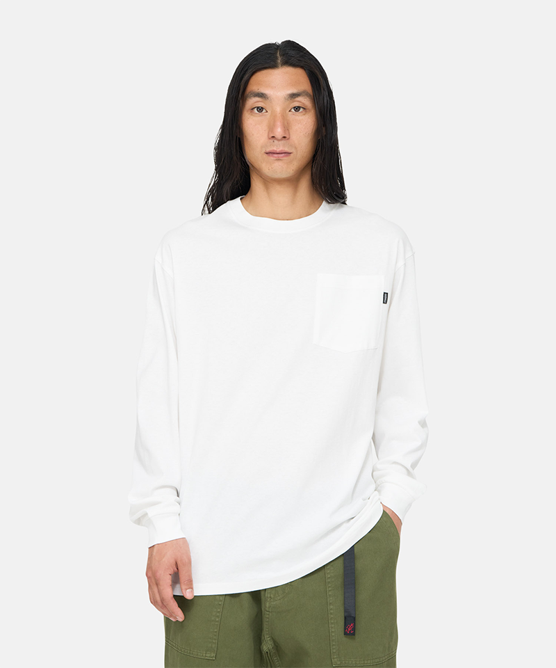 LS Pocket Tee - Soft & Comfortable Long Sleeve T-Shirt with Chest Pocket for Men | Perfect for Casual Wear, Layering & Everyday Outfits